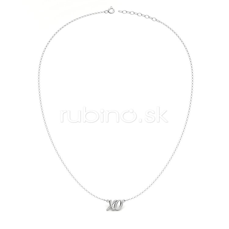 Strieborný náhrdelník - C 442 N