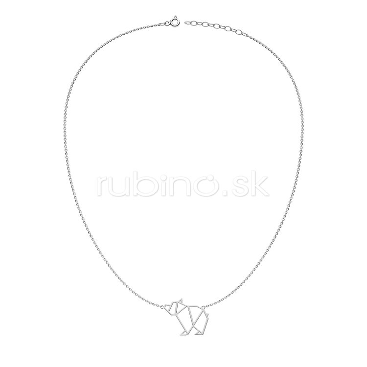 Strieborný náhrdelník - L 006 N