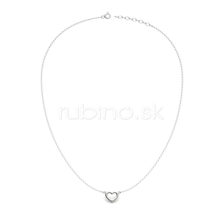 Strieborný náhrdelník - C 144 N