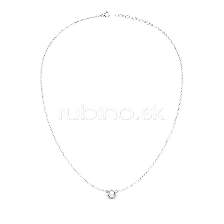 Strieborný náhrdelník - C 146 N