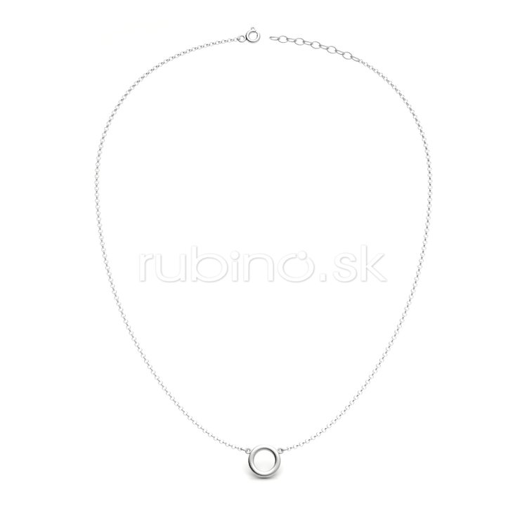 Strieborný náhrdelník - C 148 N