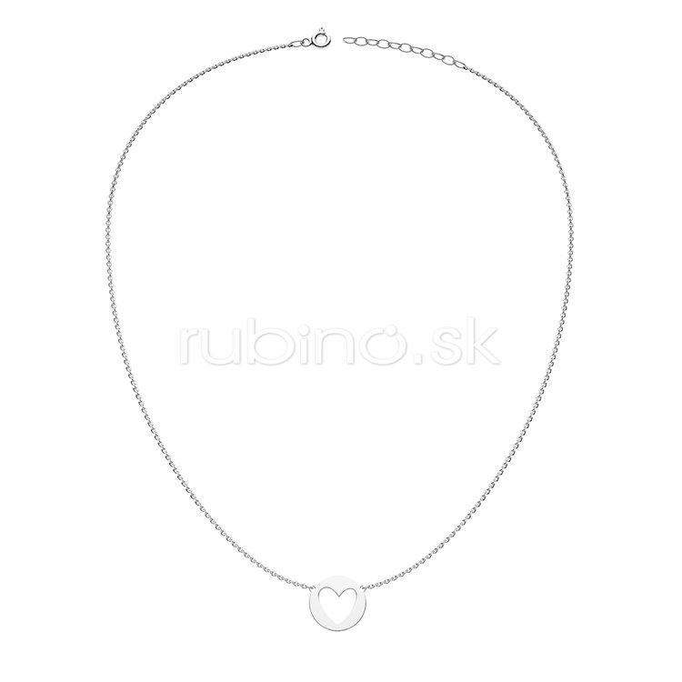 Strieborný náhrdelník - L 021 N