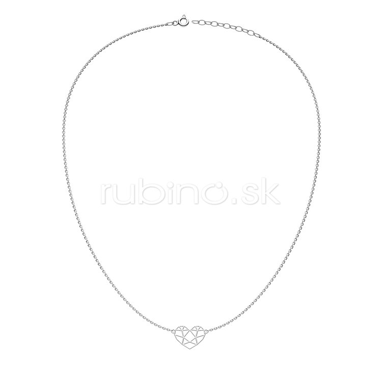 Strieborný náhrdelník - L 008 N