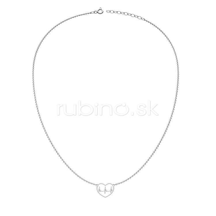 Strieborný náhrdelník - L 010 N