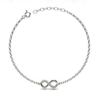 Strieborný náramok - C 244 K