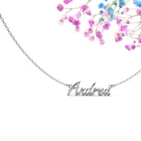 Strieborná retiazka s menom  - ANDREA