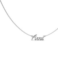 Strieborná retiazka s menom - ANNA