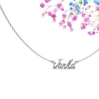 Strieborná retiazka s menom - JANKA