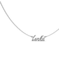 Strieborná retiazka s menom - LENKA
