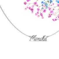 Strieborná retiazka s menom - MONIKA