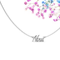 Strieborná retiazka s menom - NINA