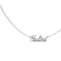 Strieborná retiazka s menom - PAULÍNA