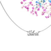 Strieborná retiazka s menom - SILVIA