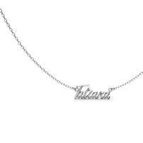 Strieborná retiazka s menom - TATIANA