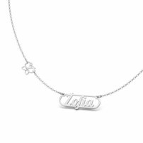 Strieborná retiazka Elegance s menom  - ŽOFIA