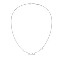 Strieborná retiazka s menom Exclusiv - IVETA