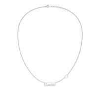 Strieborná retiazka s menom Exclusiv - LUCIA