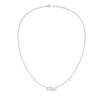 Strieborná retiazka s menom Exclusiv - OĽGA
