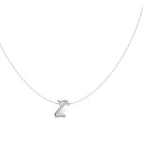 Strieborný náhrdelník písmeno  Z - B 126 N