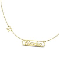 Zlatá retiazka s menom  - BLANKA