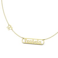 Zlatá retiazka s menom  - IZABELA