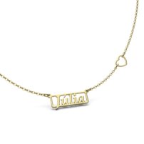 Zlatá retiazka s menom EXCLUSIV - JÚLIA