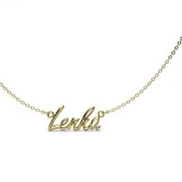 Zlatá retiazka s menom CLASSIC - LENKA