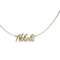Zlatá retiazka s menom CLASSIC - NIKOLA