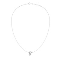 Strieborný náhrdelník písmeno  B - B 126 N