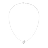 Strieborný náhrdelník písmeno  G - B 126 N