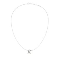 Strieborný náhrdelník písmeno  R - B 126 N